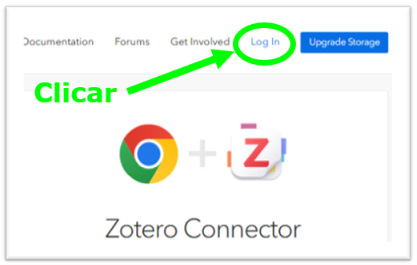 Site do Zotero
